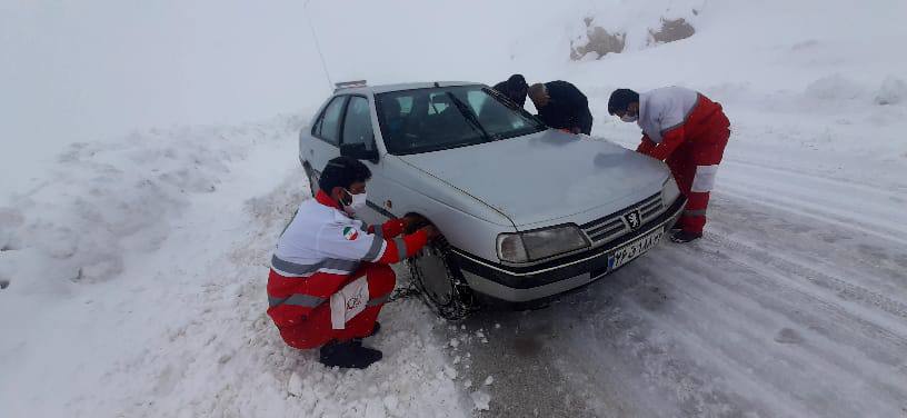 Red Crescent Shelters more than 2,000 Snow-hit people 
